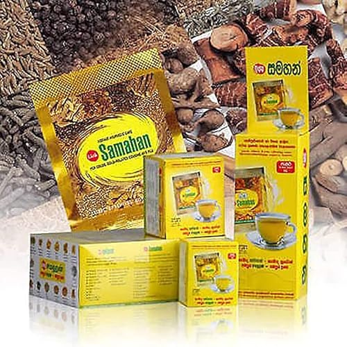 Samahan Ayurvediskt Ceylon-te | Bra och effektivt förebyggande mot förkylningar och symtom på förkylning 50-pack