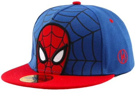 FASHION YO Kids Cotton Baseball Cap Spider Man Hat for Boys, Boys Caps Perfect for Outdoor Sunny Days Sun Hat 3+ Years (Polyester Fabrics, Superman)