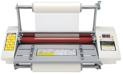 A3 Máquina de Laminación Pequeña Laminador de Rollo Frío en Caliente, Máquina de Laminación de Papel Comercial Led, Laminación Caliente y Fría, Lamination de 0.1~5 Mm Simple y Doble Lado B