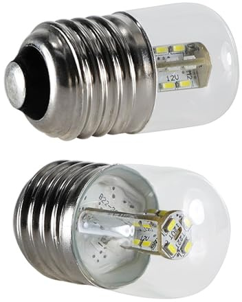 Home Bulbs, Pack of 10, Led Mini Corn Bulb E27/B22 AC12-80V 2W Home Small Light Lamp 360 Degree Lighting