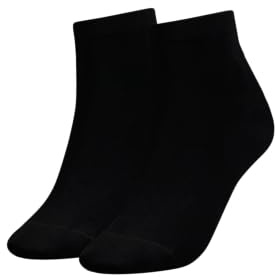 Tommy Hilfiger Damstrumpor (2-pack), Schwarz (Black 200), 35-38 EU