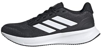 adidas Unisex - Bambini e Ragazzi Runfalcon 5 Junior Shoes, Core Black/Cloud White/Core Black, 36 EU