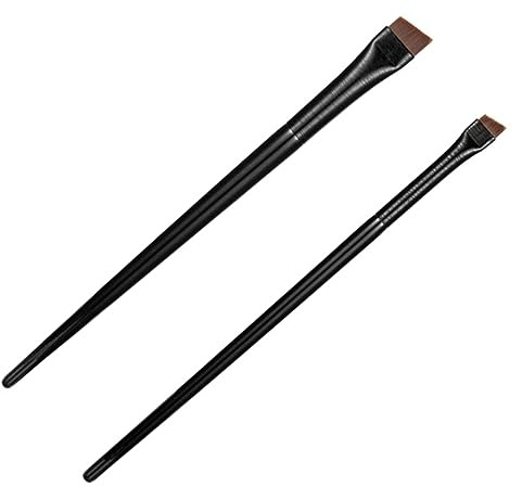 Beatifufu 3juegos Pincel Delineador Cejas Inclinadas Para Mujeres Profesional y Práctico