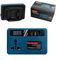 220V Intelligent Lithium Battery Inverter USB charging Transformer with Current Display for A3/2106 for DCB200(blue)