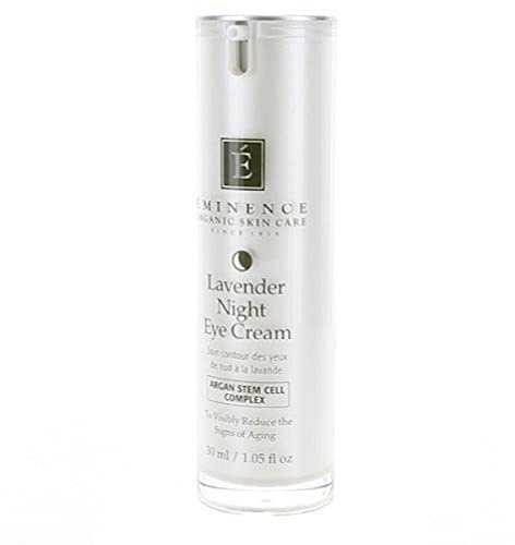 Eminence Organic Skincare Lavender Age Corrective Night Eye Cream, 1.05 Ounce