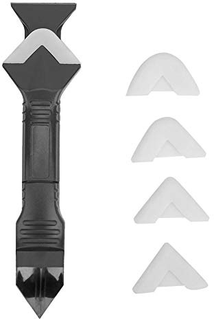 Glass Scraper, Sealant Trowel Angle Grout Caulking Remover Set Hand Caulk Finishing Tools