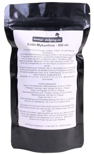 Mykorrhiza, Endomykorrhiza, VA-Mykorrhiza - 500 ml für viele Pflanzen und Bonsai 63052