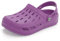 Lakeland Active Children's Coniston Ultra-Breathable Clogs for Summer Holidays and Everyday Use - Purple - 4 UK