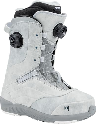 Nitro Damer Crown BOA snowboardbåt, Grey, 25,5