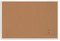 Bi-Office Pinnwand New Basic, Korktafel mit Weißem MDF Rahmen, 885x585 mm