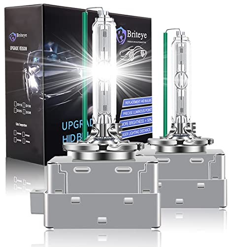 Briteye Bombillas Xenon D3S 35W 6000K Luz Blanca Faros de Coche (2pcs)