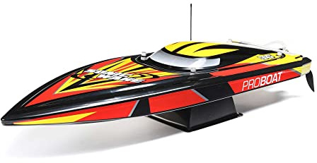 Pro Boat Sonicwake V2 36 Self-Righting Brushless RC Boat Deep-V RTR Batteries and Charger Not Inccuded Black PRB08032V2T1