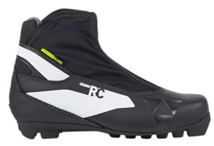 Fischer RC Classic WS Womens Cross Country Ski Boots (Black/White, 39)
