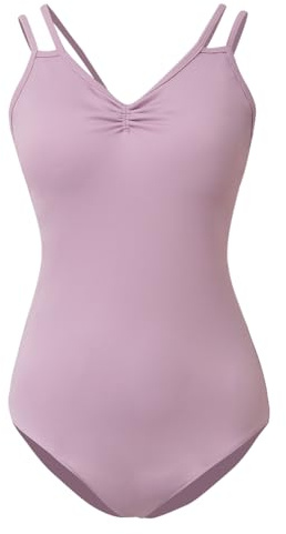 ROYAL SMEELA Body di danza classica senza maniche per donne body da balletto donna