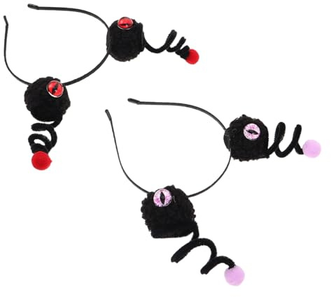 VANZACK 2 Pièces Halloween Headband Set Lightweight Funny Eyeball Hair Accessories For Party Cosplay And Stage Performance
