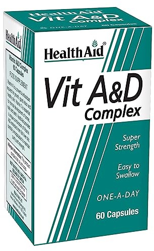 HealthAid VIT A and D Complex 60 Capsules