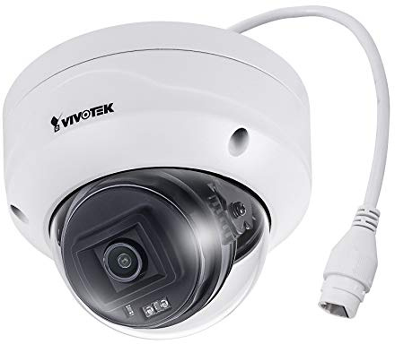 VIVOTEK C-Serie FD9380-H Fixed Dome IP Kamera 5MP, Outdoor, IR, PoE, 2,8mm, IP66