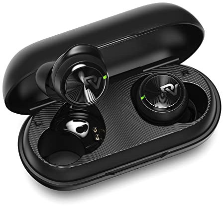 PALOVUE Auriculares inalámbricos, in-Ear Auriculares Bluetooth 5.3, de micrófono incorporados, 32 Horas estéreo de Graves Profundos, Funda de Carga compacta Ligera, Compatible iPhone y Android