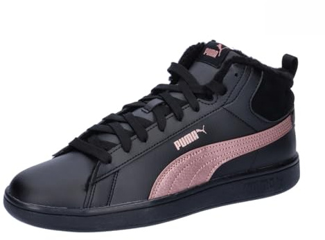 PUMA Unisex Smash 3.0 Mid Wtr Baskets, Black Rose Gold Metallic, 44 EU