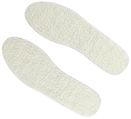 CLISPEED Laufsohlen 1 Paar Kurz Geschnittene Bodenmatte Aus Fleece Einlegesohlen Verdicken Gefühlt Männer Und Frauen Kaschmirimitat Stoßfeste Einlegesohlen
