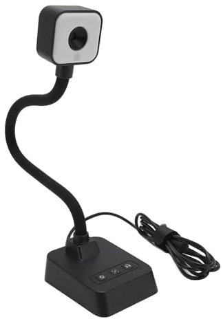 Caméra de Documents USB, Mise au Point Automatique, Caméra Filaire USB 13MP Ultra HD à Mise au Point Automatique, Microphone intégré, Scanner de Documents Grand Angle Flexible et