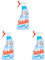 Sidolin Cristal, Glasreiniger (500ml), Sprühflasche, für einen perfekten Glanz und gegen Mikrorisse (Packung mit 3)