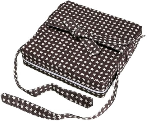 MOLUCKFU Erhöhter Sitzpolster Für Junge Mädchen Kissen Für Esszimmerstühle Als Sitzunterlage Für Junge Mädchen Abnehmbar Und Leicht Zu Reinigen Kaffeefarben