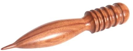 LOUKEKE 1 Pezzo di lucidatrice per Bordi in Pelle, Asta per lucidatura del Legno per progetti in Pelle