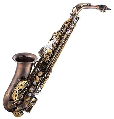 Professionell Saxofon Professionell Antik Altsaxofon För Musikälskare Lätt Att Använda
