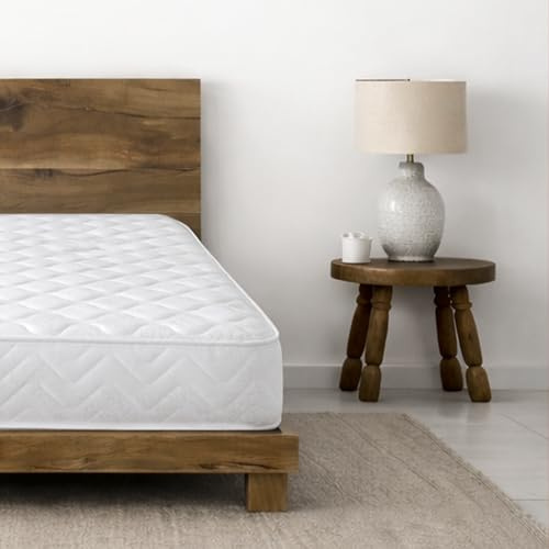 Starlight Beds Sprung Small Single Mattress with Memory Foam Layer. 18cm Deep Soft Comfort Hybrid Mattress. 2ft6 Small Single (75 x 190cm)