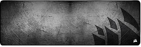 Corsair MM300 PRO Premium Spill-Proof, Stain-Resistant Cloth Gaming Mouse Pad (93 x 30 cm Surface, Micro-Weave Fabric, 3 mm Thick Plush Rubber, Durable Anti-Fray Edges) Extended, Black/Grey, CH-9413641-WW