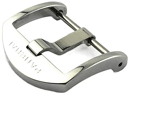 Fibbia Orologi,Sostituzione Fibbia Guarda Accessori Fibbia Adatto per Panerai PAM114 Serie Pin Fibbia Solid Orologio in acciaio Solid Orologio in acciaio per cespuglio 20 22mm ( Color : 22mm POLISH )