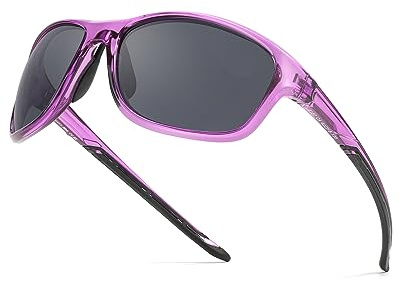 Myiaur Lunettes de soleil de sport pour femmes polarisées – Monture légère incassable avec protection UV400 pour le cyclisme, la course à pied, la pêche