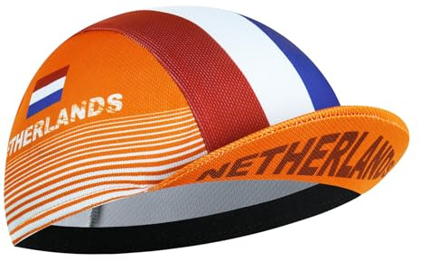 Corsehild Gorra de ciclismo para hombre y mujer, sombrero de ciclismo debajo del casco, poliéster, transpirable, absorbe el sudor, Cou-9, talla única