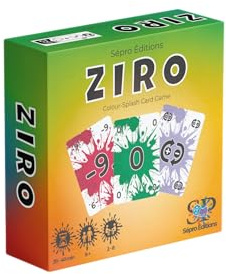 Ziro – Schnelles, cleveres Kartenspiel | Familienspiel für 2–8 Spieler | 20–40 Min., einfach zu lernen | Kompakt für Urlaub & unterwegs | Ab 8 Jahren