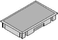Blindlock med lastram BDE0405 g