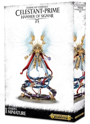 GAMES WORKSHOP 99120218001 Celestant-Prime Hammer of Sigmar Tisch- und Miniatur-Gaming