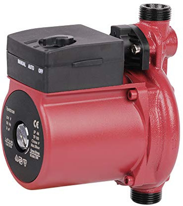 SHYLIYU Pompe de Circulation | Circulateur eau Chaude froide | Automatique Pompe à eau chaude sanitairesystème de chauffage central Domestique 1800L/H 100W/10bar Pompe de transfertMax tête 9m