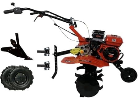 Einachschlepper Benzin Motorhacken7,5 CV Kit Zubehör