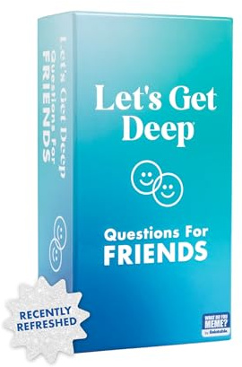 Let's Get Deep: Friends Edition, Group Card Game by Relatable