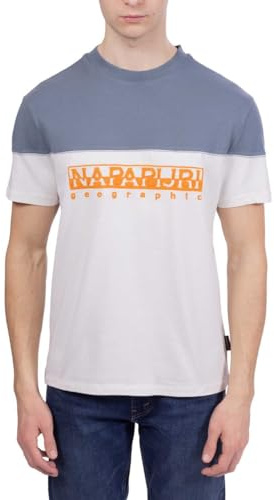 NAPAPIJRI - Herren T-Shirt Saturnia, Mehrfarbig, XXL