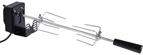 Generico Grill Rotisserie Kit Elektrisk Grill Roterbar Non-Stick Kyckling Grill Utomhus Kolgrill Hibachi stekpanna Vattenkokare Grill Asador Electrico para Car