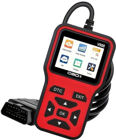 Dispositivo de escáner de diagnóstico de automóvil de precisión con soporte de múltiples protocolos e interfaces fáciles de usar para códigos de problemas de automóviles mecánicos