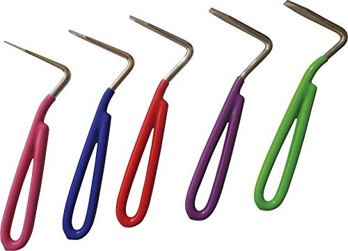 Metall-Hufkratzer, farblich sortiert