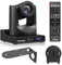 Chameye HDMI PTZ Camera with 20x Optical Zoom, AI Auto Tracking, LCD Display, HDMI 3G-SDI IP 1080P 60fps PoE Live Streaming for Church Worship, Education, Events - C720
