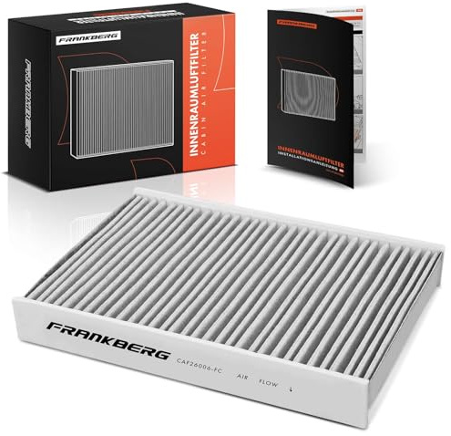 Frankberg Filtro antipolline per abitacolo con carbone attivo 1S0819669 | Compatibile con: Mii KE1 KF1, SU! 121 122 123 BL1 BL2 BL3, Citigo NF1, Carica UP 121 122 BL1 BL2, E-Citigo NE1