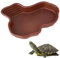 Jsleid Piscina de Baño para Reptiles, Cuenco de Agua Grande para Reptiles, Antideslizante, Bandeja para Reptiles con Rampa, Bañera para Tortugas de Agua, para Tortugas, Lagartos, Reptiles Geckos