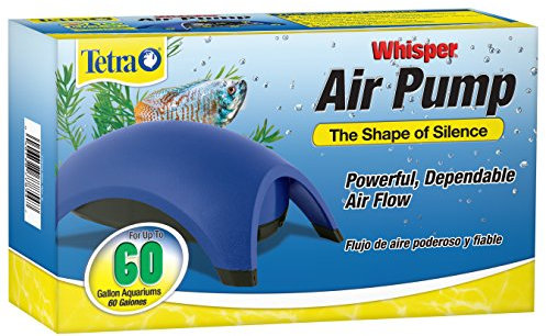 Tetra Whisper Air Pump for Aquariums Up to 60 Gallons, Non-UL