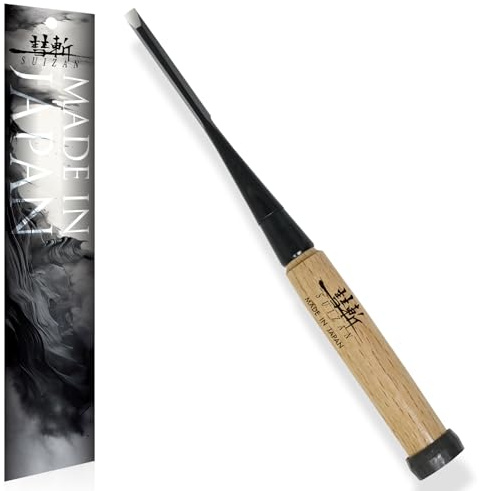 SUIZAN Scalpello da Legno Giapponese 6 mm – Oire Nomi Professionale