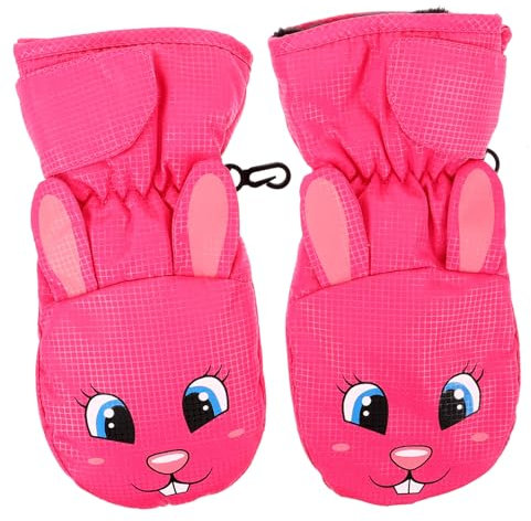 Milisten Kinderfäustlinge Kinder-skihandschuhe Jungen Skifäustlinge Mädchen Schneehandschuhe Warmhaltendes Weiches Material Nicht Alter -8